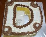 Cara Membuat Letter Cake quotDquot 9