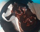 Foto langkah ke 4 dari resep Brownies Coklat Tiramisu.