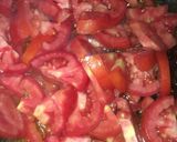 A picture of step 2 of Sausage Mixed Rice #uniquericerecipe.