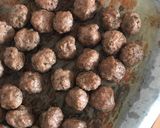 Foto del paso 3 de la receta: Albóndigas sin freír con tomate