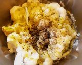 Foto del paso 3 de la receta: Nada que envidiar: Pastel de coliflor bajo en carbohidratos