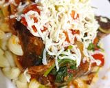 Foto langkah ke 5 dari resep Pasta Mackarel Bayam.