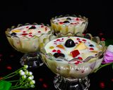 A picture of step 8 of Fruit Custard.