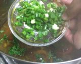 A picture of step 11 of Chicken veg manchow soup.