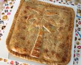Foto del paso 7 de la receta Empanada tropical 🌴 (piña, jamón braseado y queso)🍍