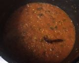 A picture of step 5 of Home made pizza sauce mare style mein.