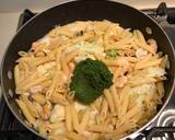 Creamy pesto pasta with mixed seafood recipe step 7 photo