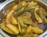 A picture of step 5 of Spicy Parwal Potatoes.