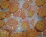 A picture of step 5 of Super easy sweet potato chips.