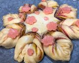 A picture of step 8 of Cherry blossom 🌸 Lovely Bread.
