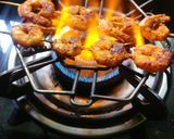 A picture of step 3 of Grilled shrimp.