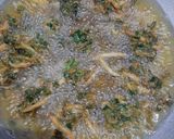A picture of step 3 of Spinach pakora.