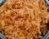 A picture of step 1 of Carrot Halwa.