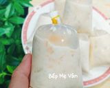 Hình bước làm 8 của món Kem bịch chuối,mít,sầu riêng