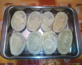 Foto del paso 2 de la receta: Patatas asadas rellenas de queso y beicon