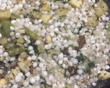 A picture of step 3 of Sabudana Khichdi.