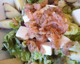 Foto del paso 3 de la receta: Ensalada de papa y salmón con salsa de eneldo