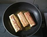 Foto langkah ke 6 dari resep Roti bakar isi pisang kurma.