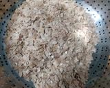 A picture of step 1 of Masala Poha (Red Masala Poha).