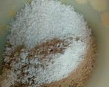 A picture of step 3 of Kuttu and water chestnut malpua.