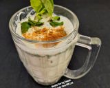 A picture of step 5 of Tempered Mint Masala Buttermilk (Pudina Tadka Chaas) – A Cooling - Heat - Relieving Drink.