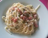 Foto del paso 1 de la receta: Pasta en salsa cremosa