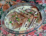 A picture of step 7 of Shahi tukda.