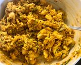 A picture of step 5 of Quinoa and Prawn Fritters.