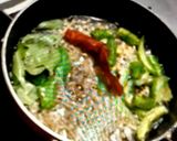 A picture of step 2 of Tadka Curd rice.