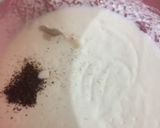 A picture of step 2 of Boondi raita.