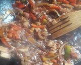 Foto del paso 6 de la receta: Pastas con salsa con panceta