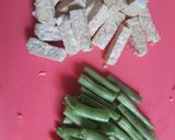 Foto langkah ke 1 dari resep Tumis buncis udang.