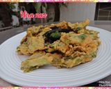 A picture of step 5 of Palak pakoray.