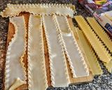 Foto del paso 1 de la receta: ROLLO de🍝Lasagna, relleno de Mortadela y Queso🧀 Mozzarella...!