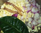 Foto langkah ke 2 dari resep *bening bayam oyong jagung temu kunci*.
