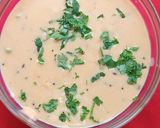 A picture of step 3 of Kadhi Chawal.