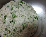 Akki tricolour roti recipe step 1 photo
