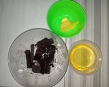 Foto langkah ke 1 dari resep Brownies fudgy shiny oven tangkring.