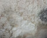 A picture of step 3 of Coconut Burfi.