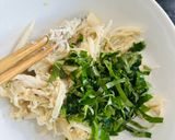 Hình bước làm 3 của món Chả Nấm Đùi Gà Lá Lốt Giòn Xốp