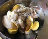 A picture of step 2 of Stuffed Eggs.
