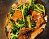 A picture of step 3 of Easy Beef and Broccoli.