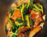 A picture of step 3 of Easy Beef and Broccoli.