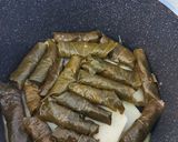 صورة لخطوة 5 من وصفة محشي ورق العنب