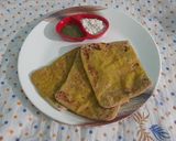 A picture of step 8 of Cabbage paratha.