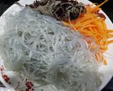Hình bước làm 2 của món Lòng vịt xào Miến
