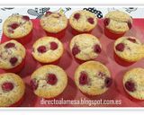 Foto del paso 6 de la receta: Muffins de frambuesas
