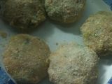 Croquetas de brócolis, zanahoria y queso !!