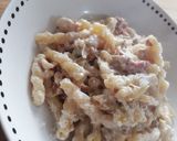 Foto del passaggio 3 della ricetta 417 * Fusilli con noci, speck e ricotta 🥜🥓🧀