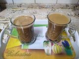 طريقة عمل القهوة باللبن